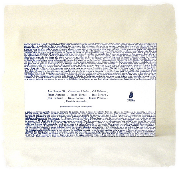 Escura Flama :: Caixa de serigrafias baseada no livro O SUSTO de Agustina Bessa-Luís - Image 3