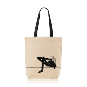Caricatura de Emmérico Nunes :: totebag