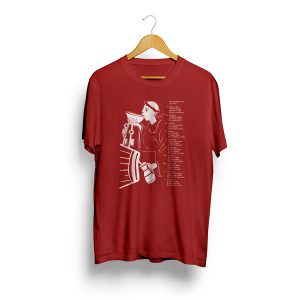 Os Mandamentos do Vinho :: t-shirt unisexo bordeaux