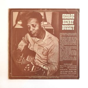 George Henry Bussey :: Jim Bunkley