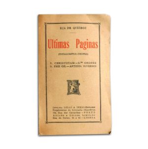 Ultimas Paginas :: Eça de Queiroz