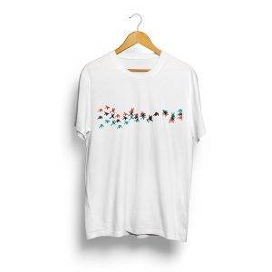 Aves "La Tourmente" :: t-shirt unisexo branca