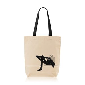 Caricatura de Emmérico Nunes :: totebag